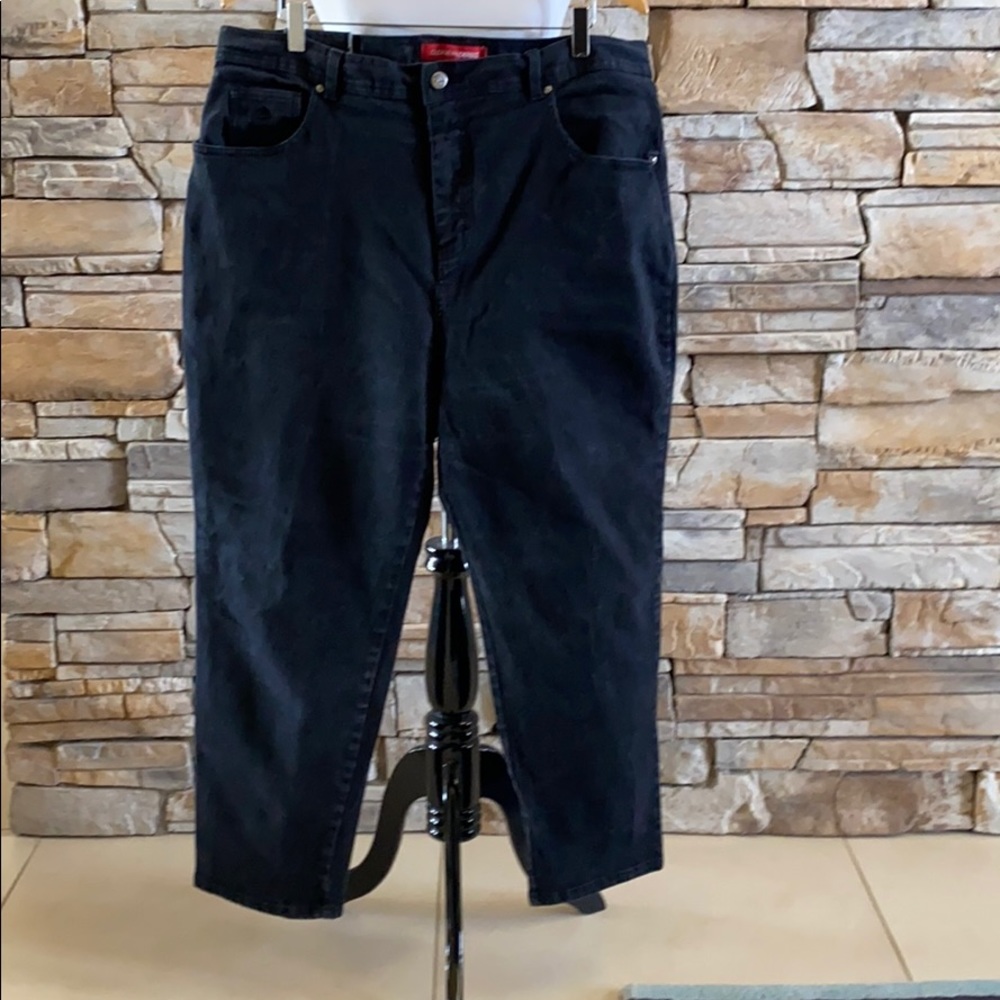 Gloria Vanderbilt Black Denim Jeans